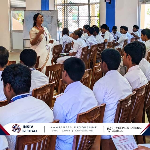 INSIV Global Student Awareness Programme at St. Michael's