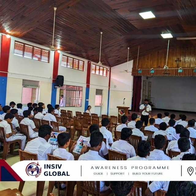 INSIV Global Student Awareness Programme at St. Michael's