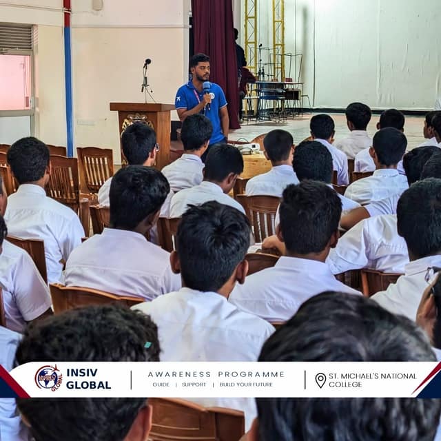 INSIV Global Student Awareness Programme at St. Michael's