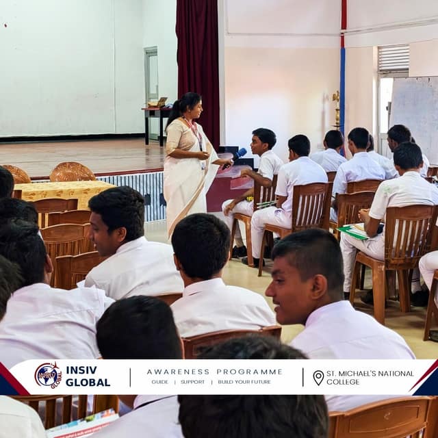 INSIV Global Student Awareness Programme at St. Michael's