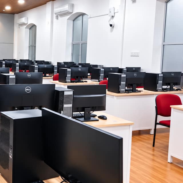 St. Michael's College IT Laboratory equipped by SMCBAA-UK